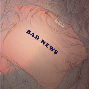 Cropped urban outfitters short sleeve